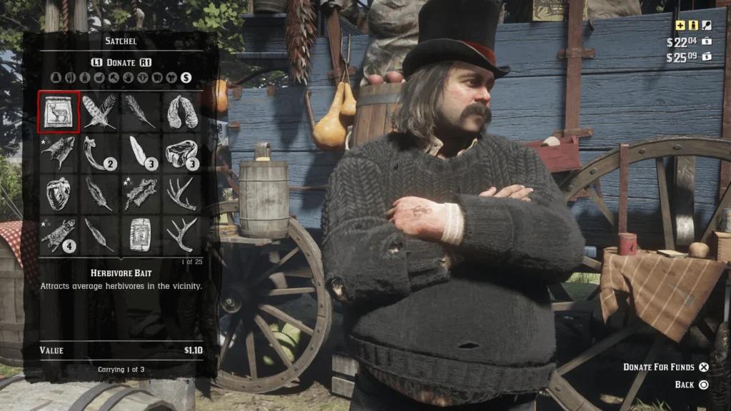 Satchel from red dead redemption 2