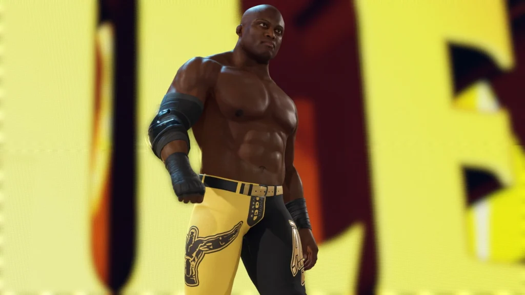 Bobby Lashley coming for a match
