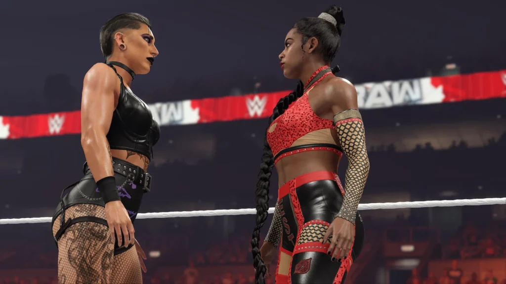 WWE Female Superstars Facing Each Other