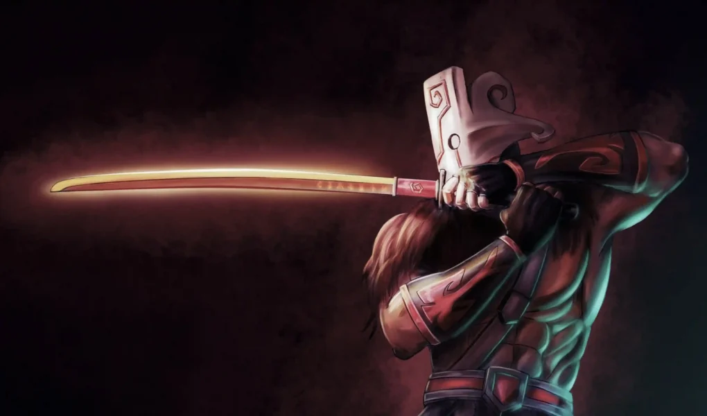 Juggernaut Dota 2 with sword