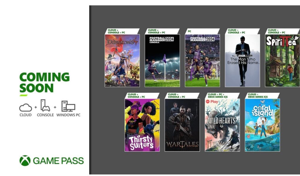 Xbox Game Pass November 2023